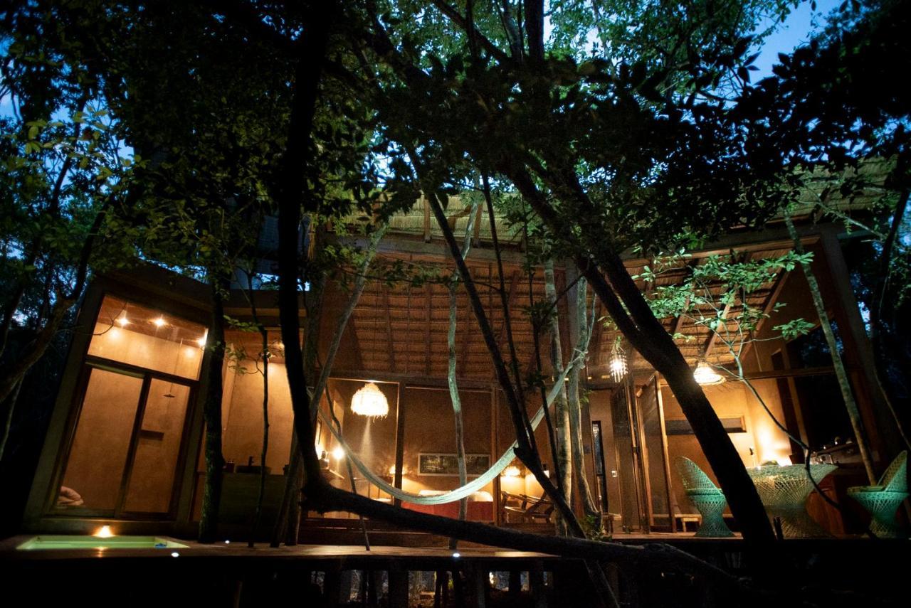 Ojo De Arbol, Boutique Cabin In The Real Jungle Tulum Exterior photo